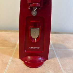 Farberware Cherry Red Electric Can Opener